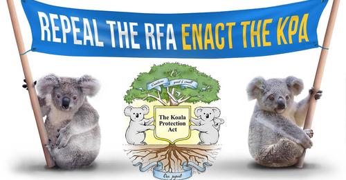 Australian Koala Foundation urges repeal of outdated Regional Forest Act 2002