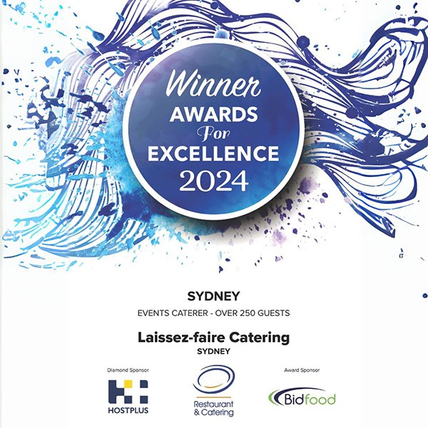 Laissez-faire Catering secures coveted hospitality and event award