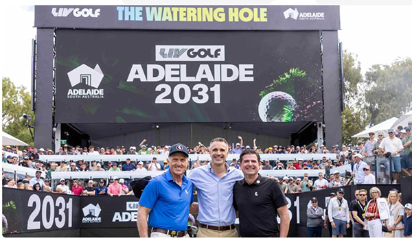 Adelaide confirmed as home of LIV Golf in Australia through to 2031