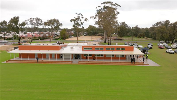 Upgraded Lovegrove Sports Pavilion opens for Western Australia Pinjarra community