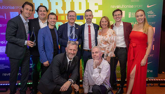 Macquarie University secures top prize at 2024 Australian Pride in Sport Awards