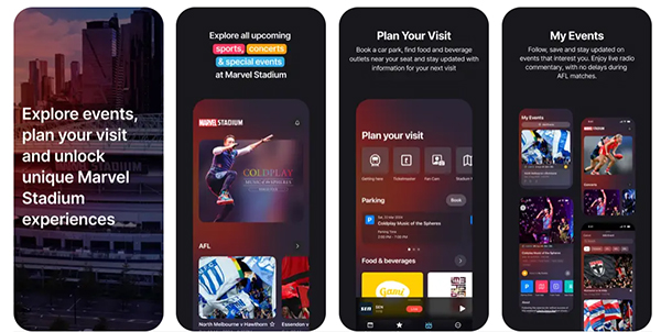 New Marvel Stadium app launched