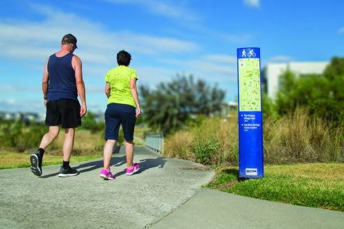 Melton City Council introduces upgraded wayfinding on parklands’ shared paths