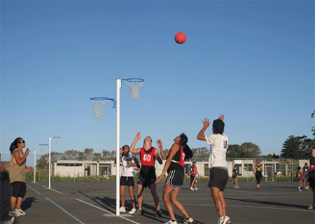 Netballers get first use of new facilities at Mercury Bay Sport Park