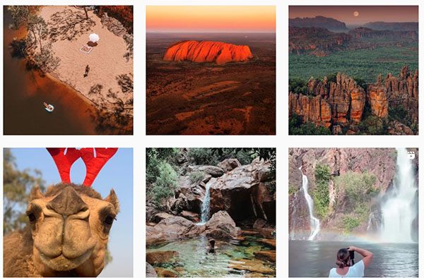 Tourism NT’s social media plays significant role in promoting natural attractions