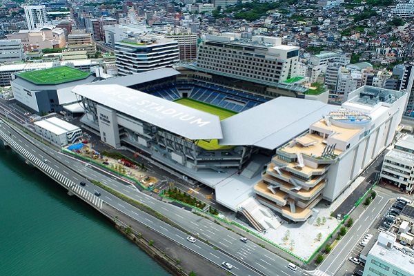 Aiming to drive local revitalisation Nagasaki Stadium City opens