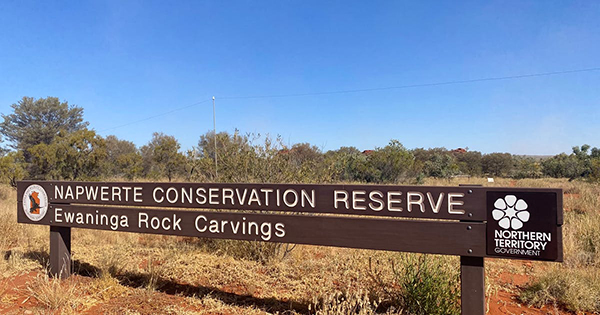 New infrastructure installed to protect ancient petroglyphs at Ewaninga