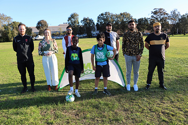 City of Newcastle funding provides refugee children with opportunities to play sport