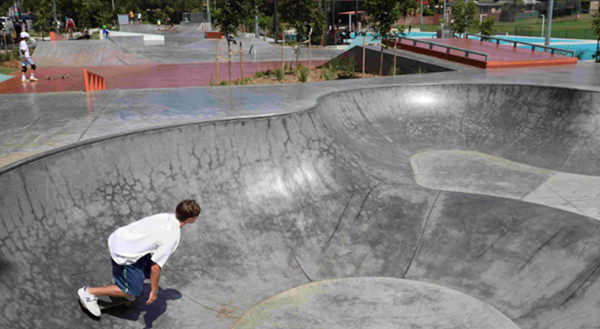 Skateboarders among diverse sport enthusiasts to benefit from opening of Georges River Olds Park precinct 