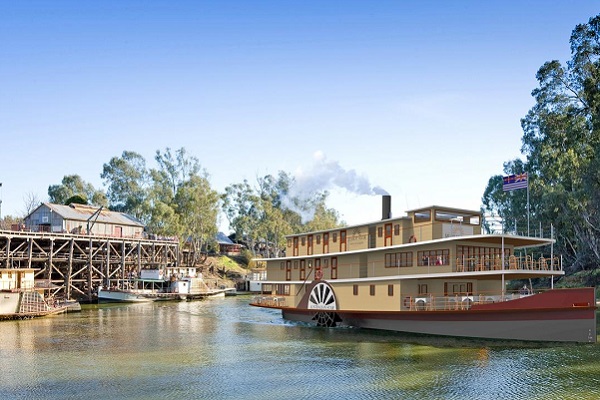 New luxury paddle steamer to operate on the River Murray