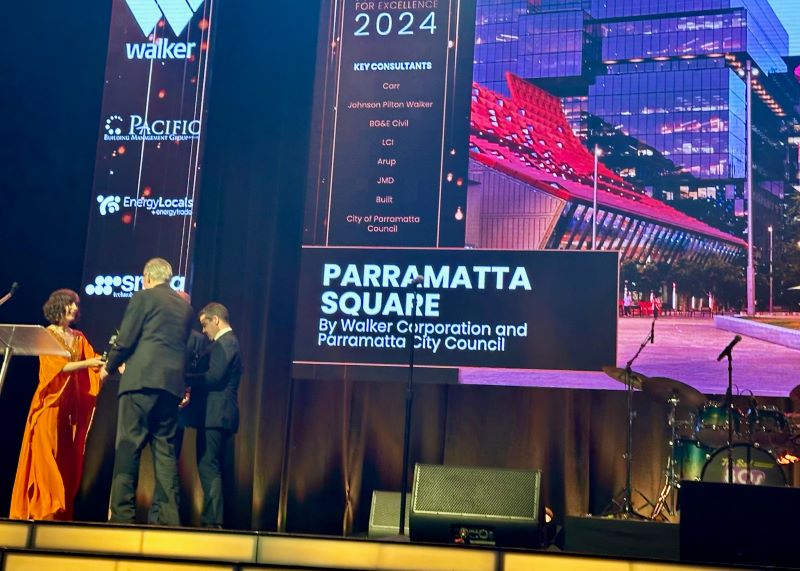 Parramatta Square secures NSW Urban Renewal Award