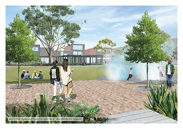 Work commences on construction of Penrith’s new City Park