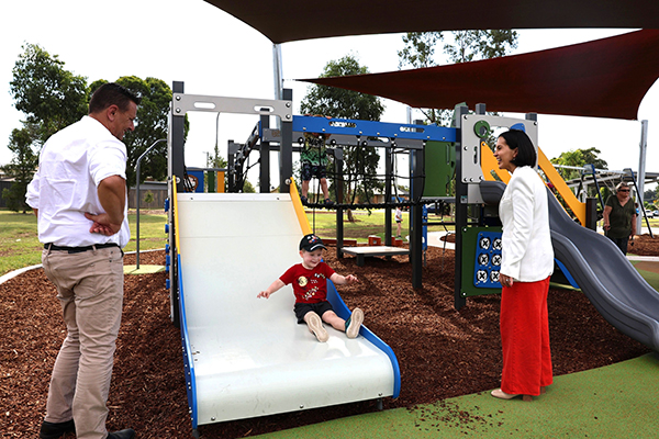 Penrith City Council flags its latest playspace upgrade at Gilmour Street Reserve