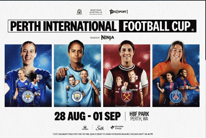 Perth’s HBF Park hosts new international women’s football tournament