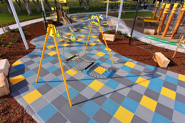 Proludic play equipment installed at Phillips Park in Lidcombe