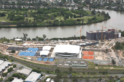 Queensland Tennis Centre set for completion