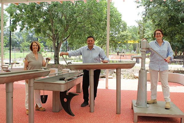 New pavilion and water play equipment among offerings at Penrith’s Regatta Park