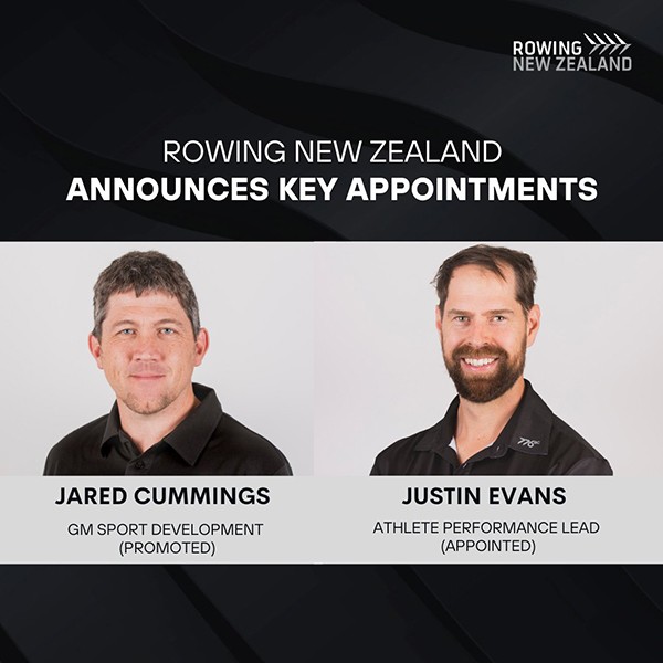 Rowing New Zealand announces key appointments to elevate the sport at every level