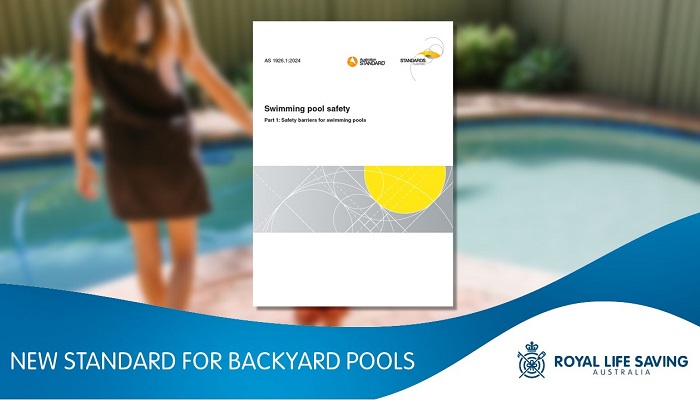 Royal Life Saving supports new Australian Standard for home swimming pool safety