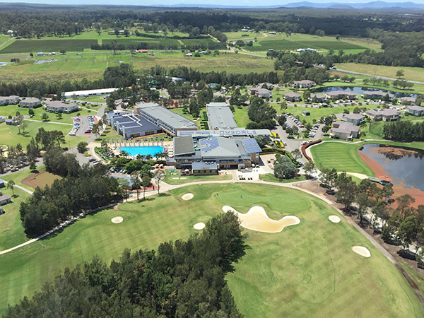 Solar plant launch coincides with awards for Rydges Resort Hunter Valley