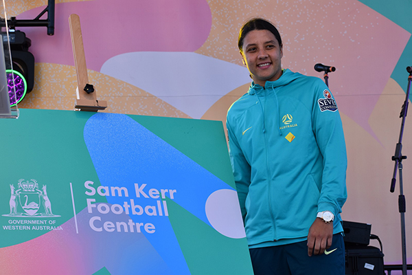 State Football Centre in Perth’s Queens Park renamed to Sam Kerr Football Centre