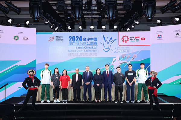 Badminton Tournament to showcase Macau as sport tourism destination