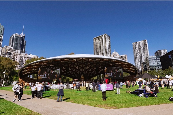 Revitalised performance, public and play spaces opened at Sydney’s Darling Harbour