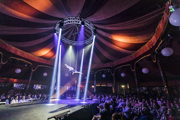 Spiegeltent’s cabaret, circus and music returns to Wollongong Arts Precinct