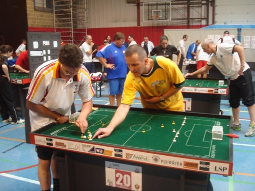 Australian table football stars ready to flick against the world