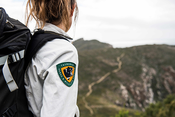 Tasmania Parks and Wildlife Service acknowledges the role of its state Rangers