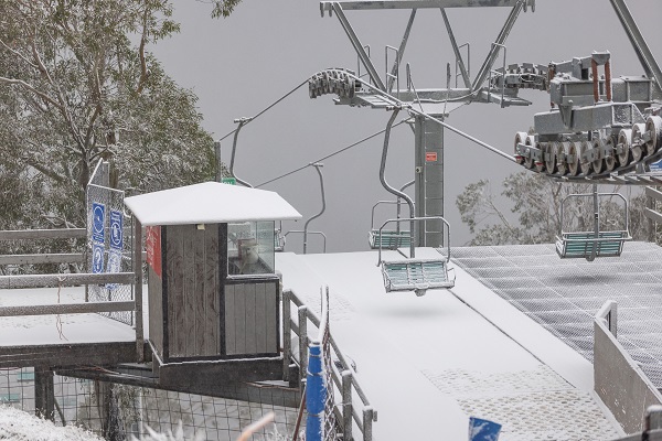 Thredbo Resort welcomes first snowfalls ahead of 2023 winter season