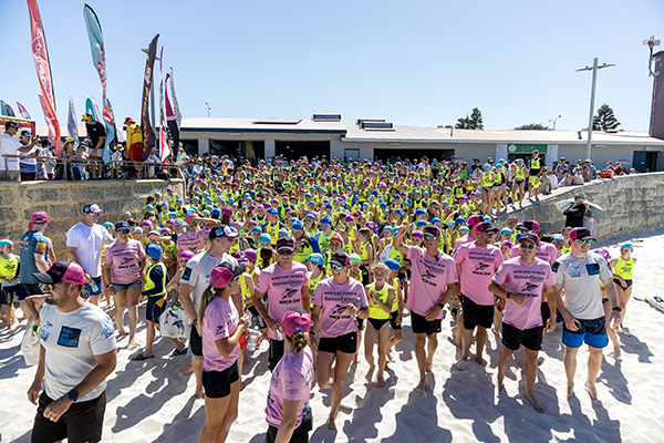 Australia’s largest-ever Nipper Clinic held at Sorrento Beach as part of WA Race Week 2024