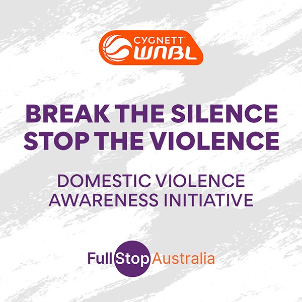 WNBL initiative takes a stand against violence towards women