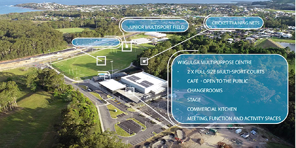 Coffs Harbour new Wiigulga Sports Complex opens