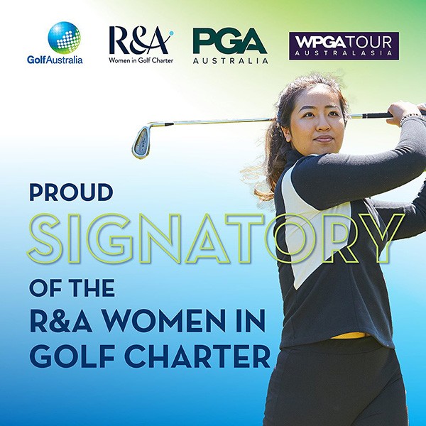 Australia secures 100 signatures for The R&A Women in Golf Charter