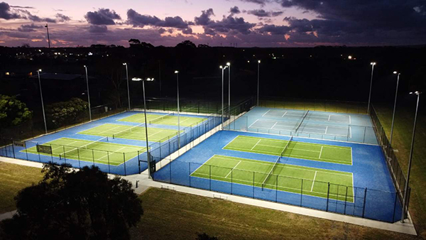 Construction works underway on new pavilion at Wonthaggi Tennis Club