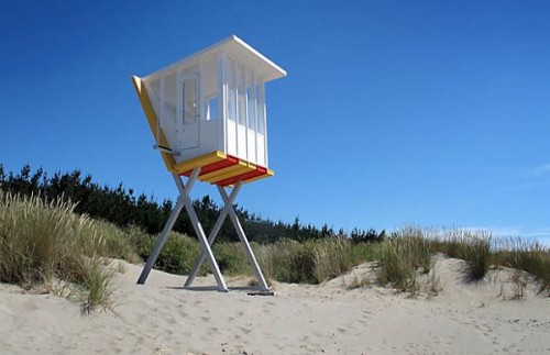 Kiwi lifeguard tower wins architecture award