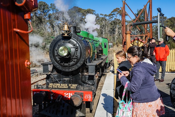 Reopening of locomotive workshop at Blue Mountains’ Zig Zag Railway