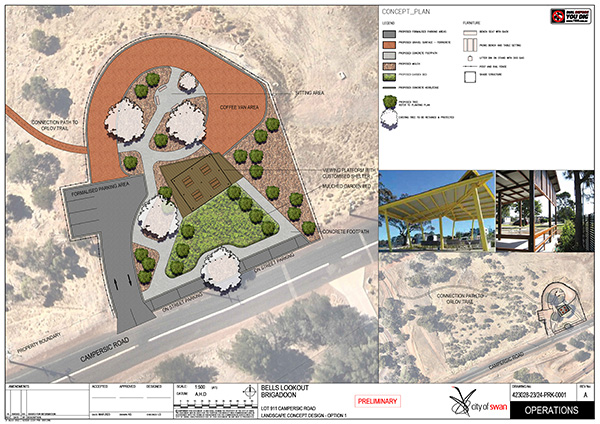 City of Swan unveils its concept for new Bells Rapids lookout