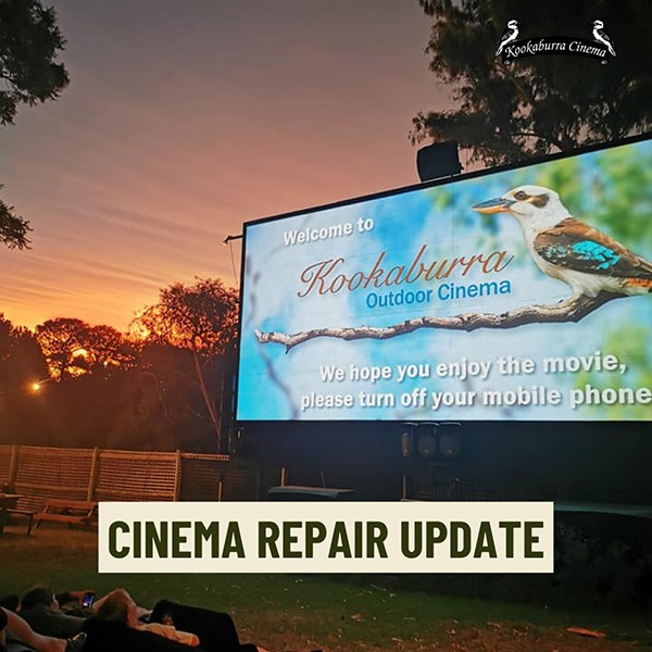 Mundaring’s Outdoor Kookaburra Cinema saved by prisoners