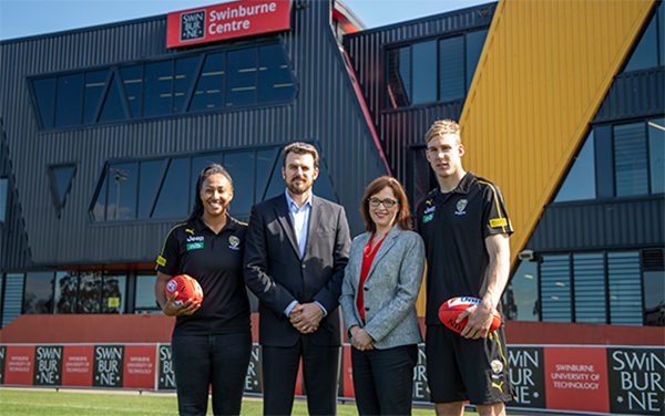 Swinburne University of Technology extends partnership with Richmond Football Club