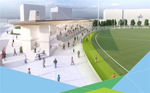 New pavilion and sport facility upgrades for Toorak Park