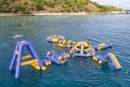 Aflex technology installs inflatable waterpark for Castaway Island Fiji